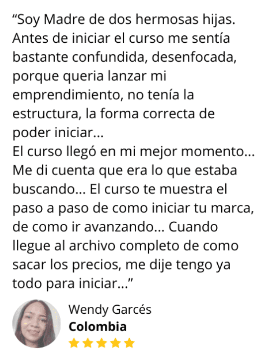 Otro comentario de estudiante satisfecho